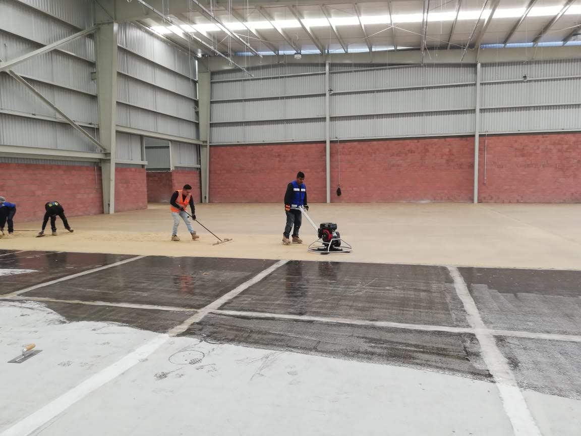 Piso de Mortero Epóxico Acabado Autonivelante