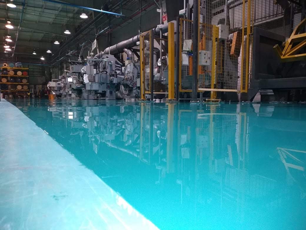 Piso de Mortero Epóxico Acabado Autonivelante